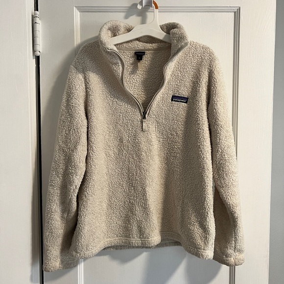 Los Gatos Patagonia Fleece White - Picture 1 of 4